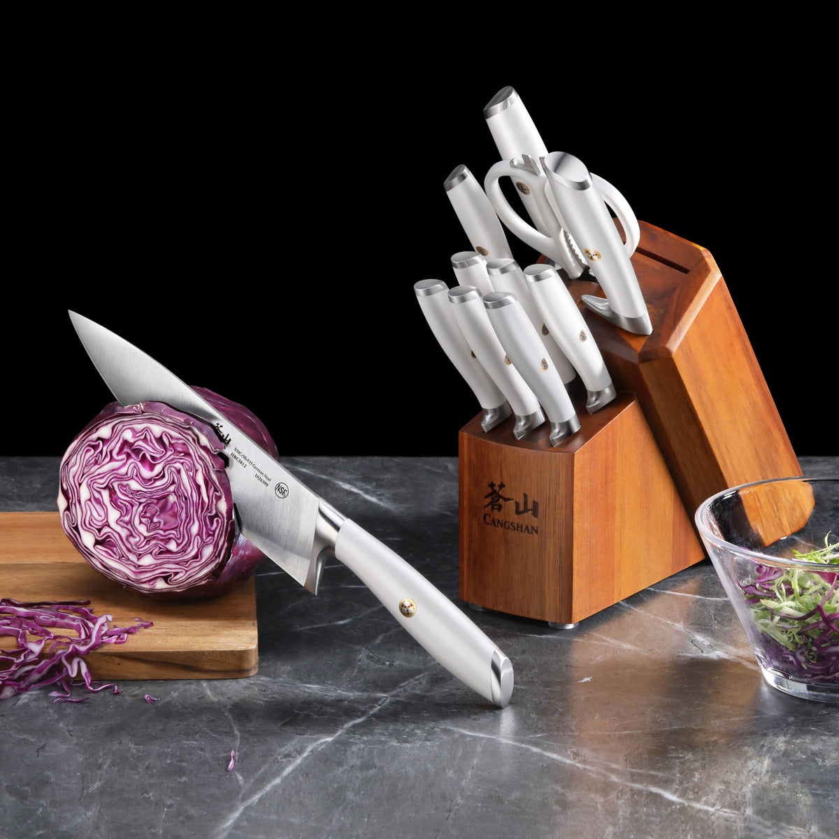 Fetervic 12-Piece Knife Set for $36 - KS12