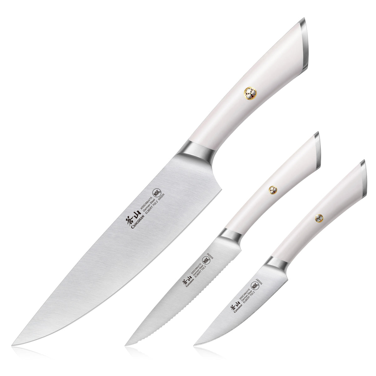 Cangshan Elbert Series German Steel Forged 6-Piece BBQ Knife Set – ShopEZ  USA