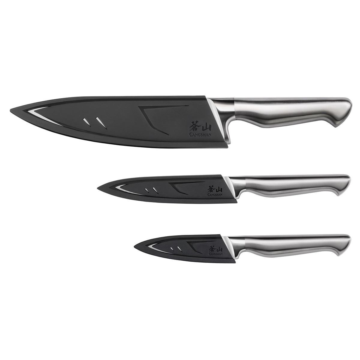 Sanford Series 6-Piece Steak Knife Set with Sheaths, Forged German