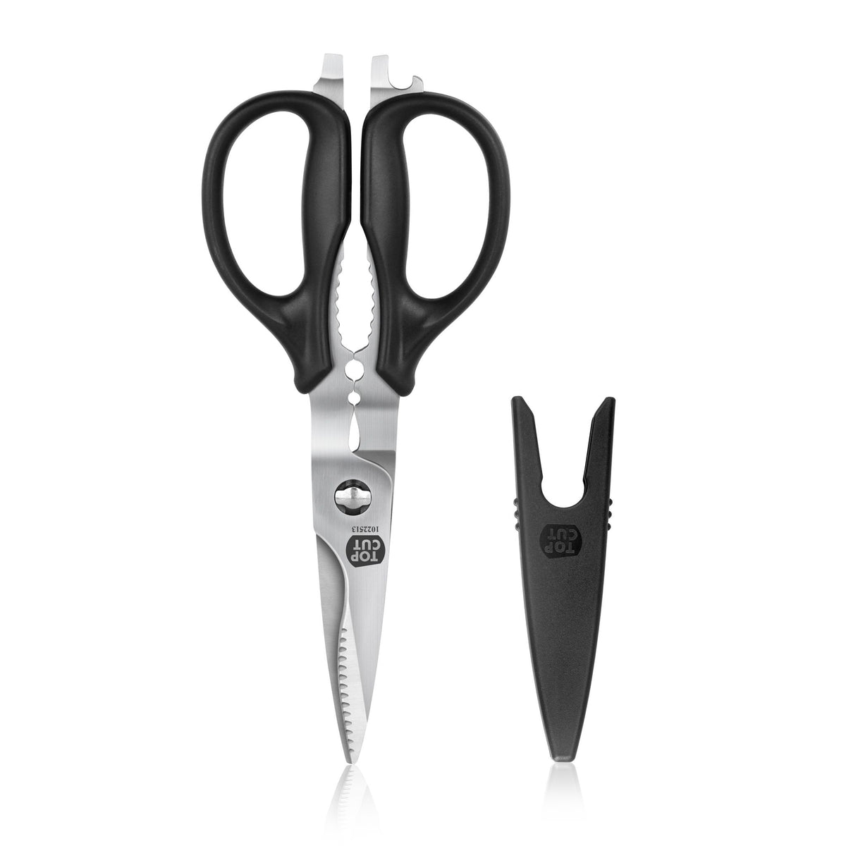 Famous Chinese Scissors - Multi Purpose Black Handled Sharp Cutting Sh