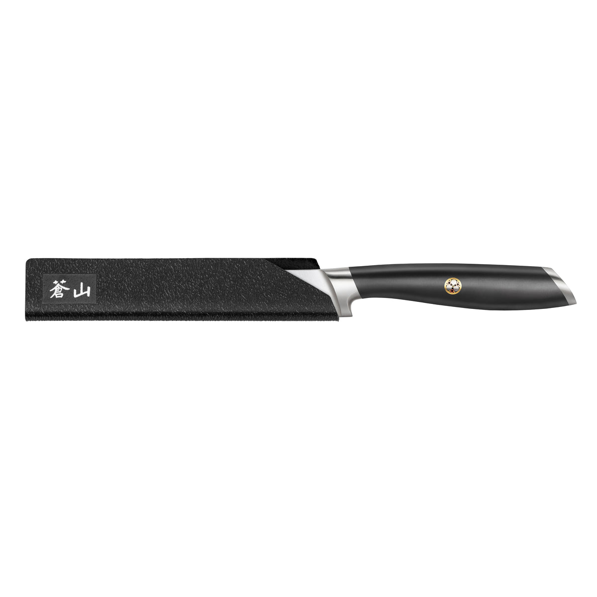 Cangshan 1026641 8-Piece Steak Knife Guard Set, Black