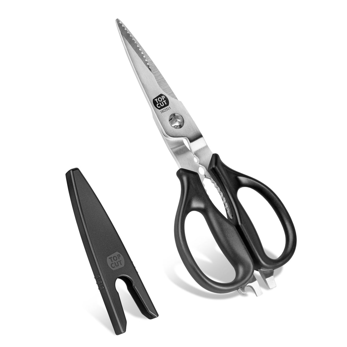 Professional Kitchen Scissors, 420J2 Japanese Stainless Steel