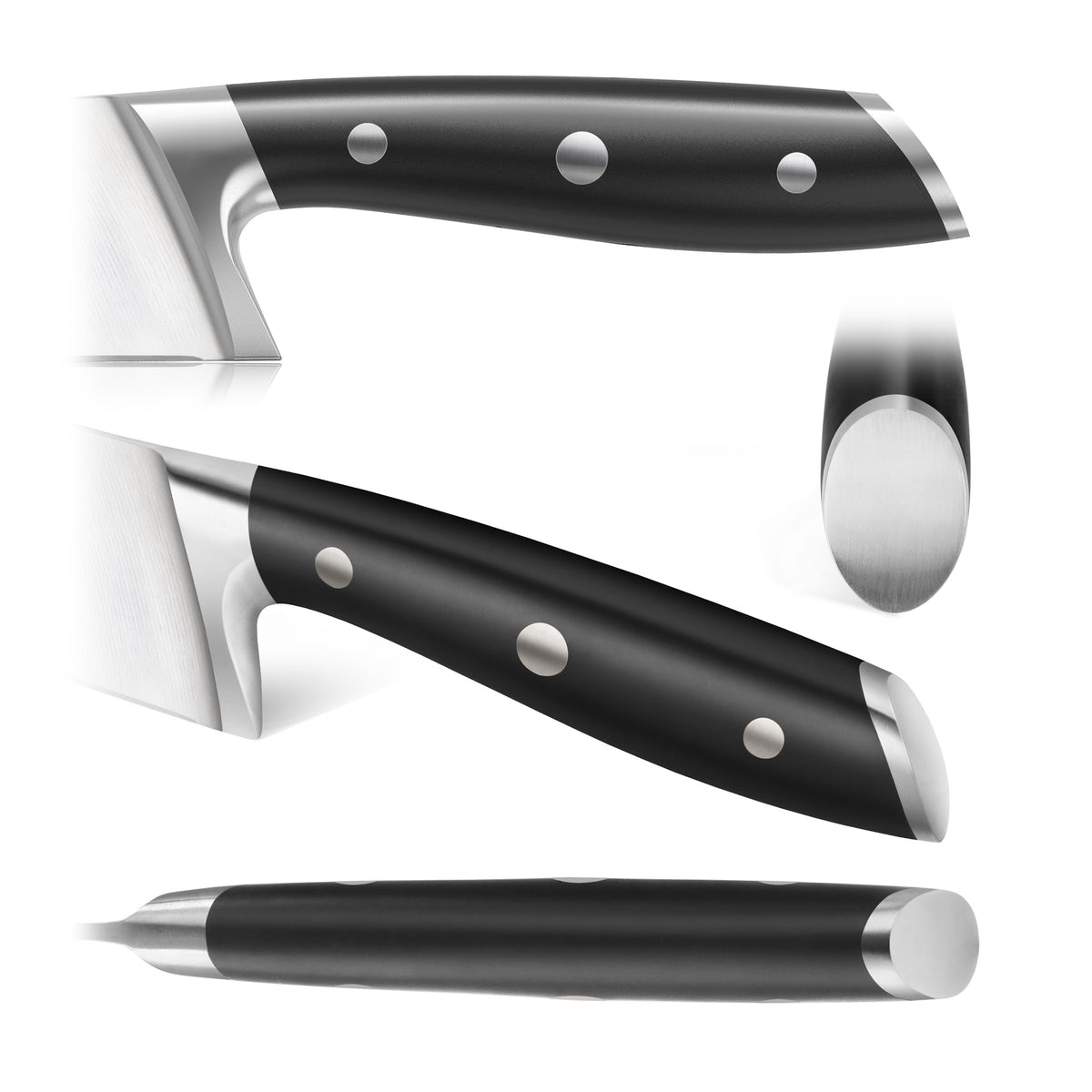 ALPS Series 8-Inch Honing Steel for Honing and Finishing, Black