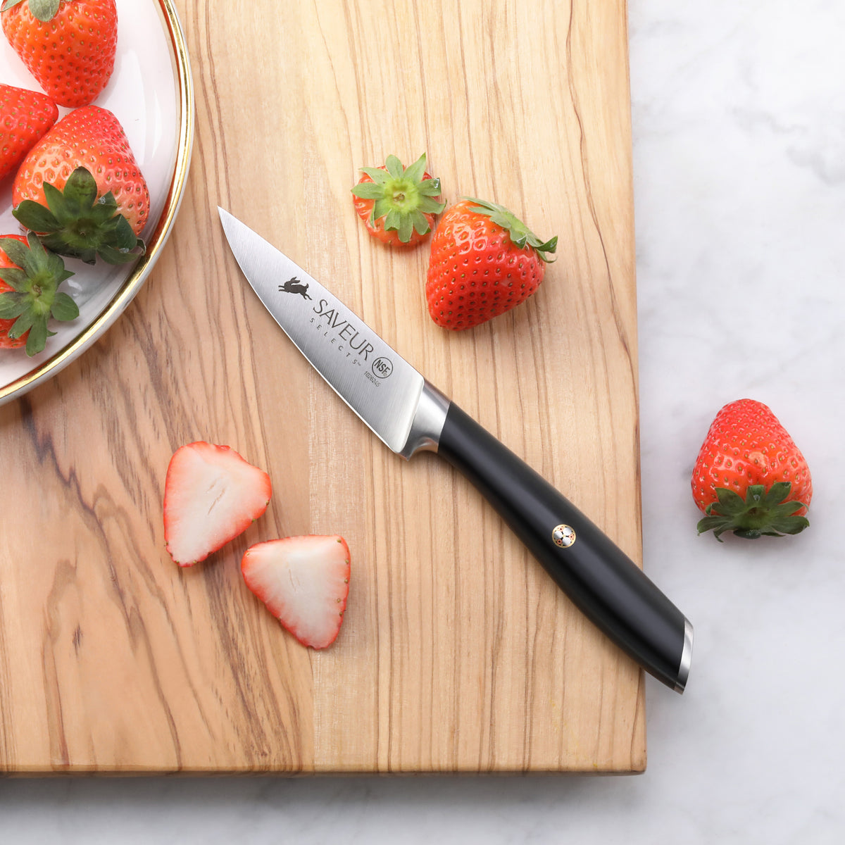 5 Inch Paring Knife - Small Kitchen Knife for Cutting Fruit