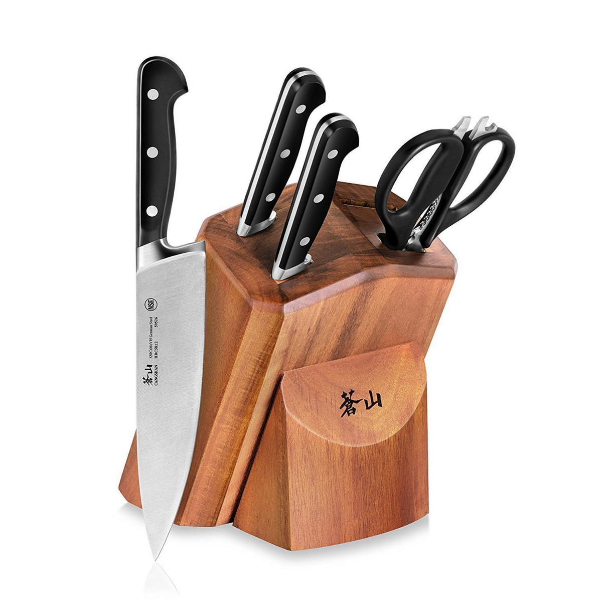 V2 Series 5-Piece Starter Knife Block Set, Forged German