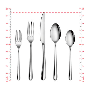 
                  
                    Load image into Gallery viewer, Cangshan 1027013 Rain II Series 20-Piece Stainless Steel 18/10 Forged Flatware Set
                  
                