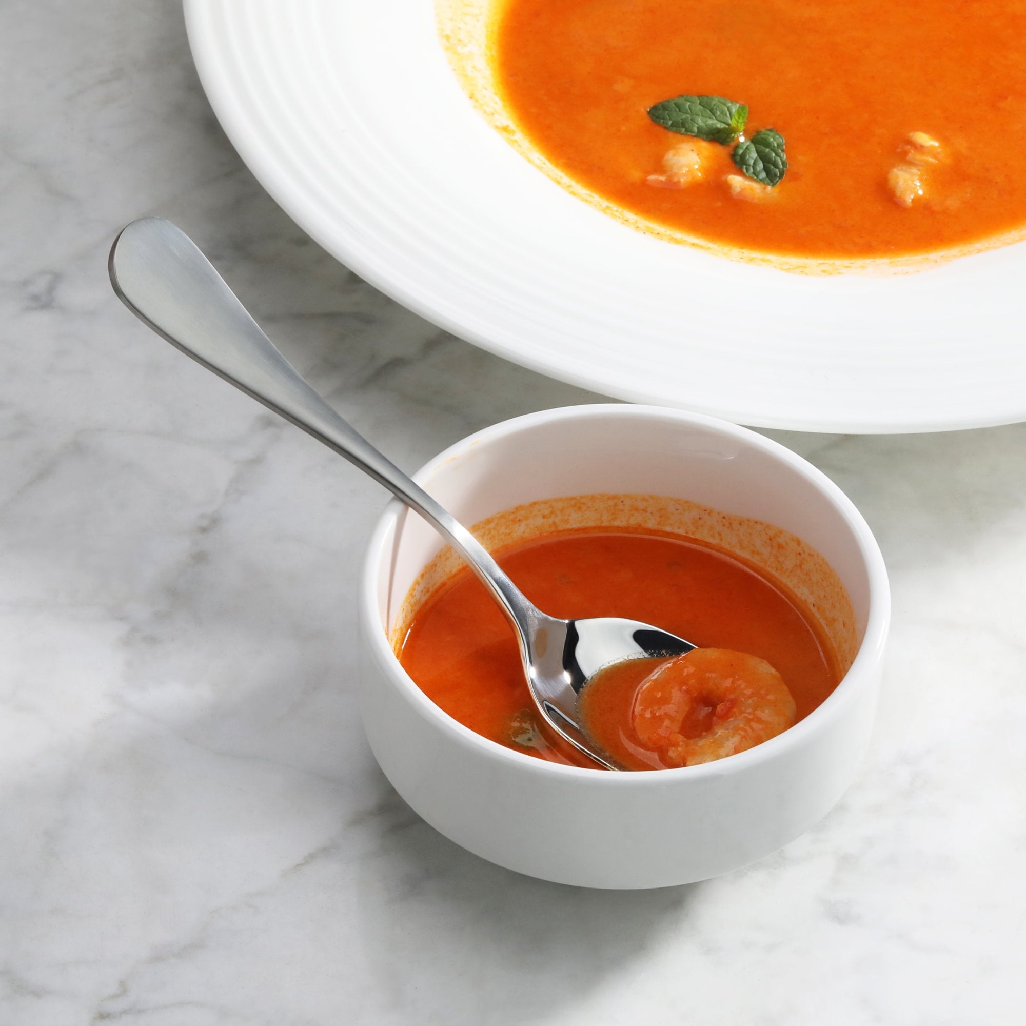 RAIN Series Dinner Spoon, Stainless Steel, Matte Finish Handles, 504876