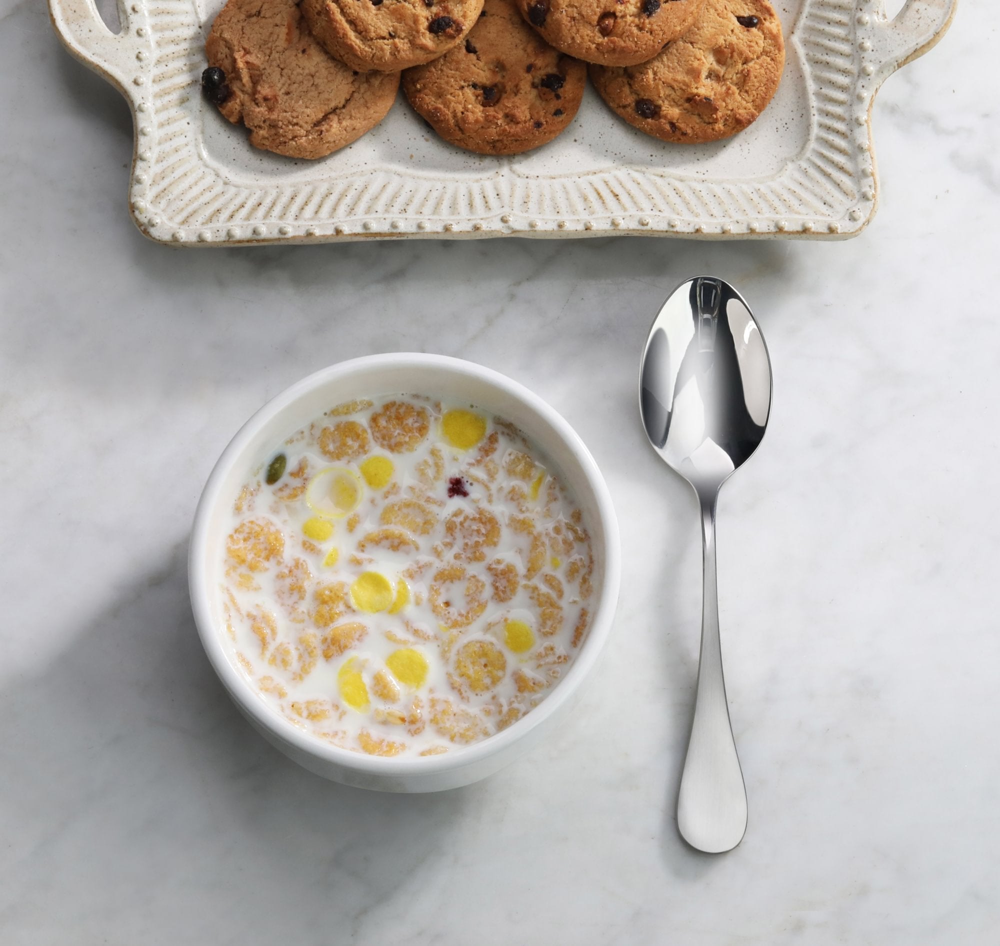 RAIN Series Teaspoon, Stainless Steel, Matte Finish Handles, 504883