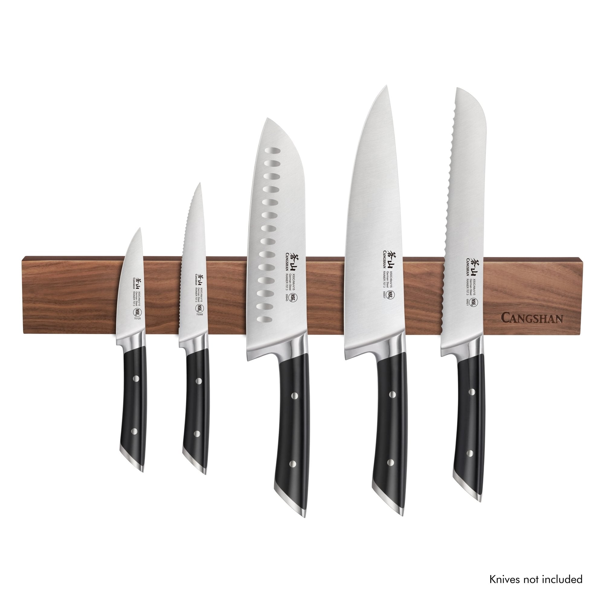 18-Inch Magnetic Knife Bar, Walnut, 10300954