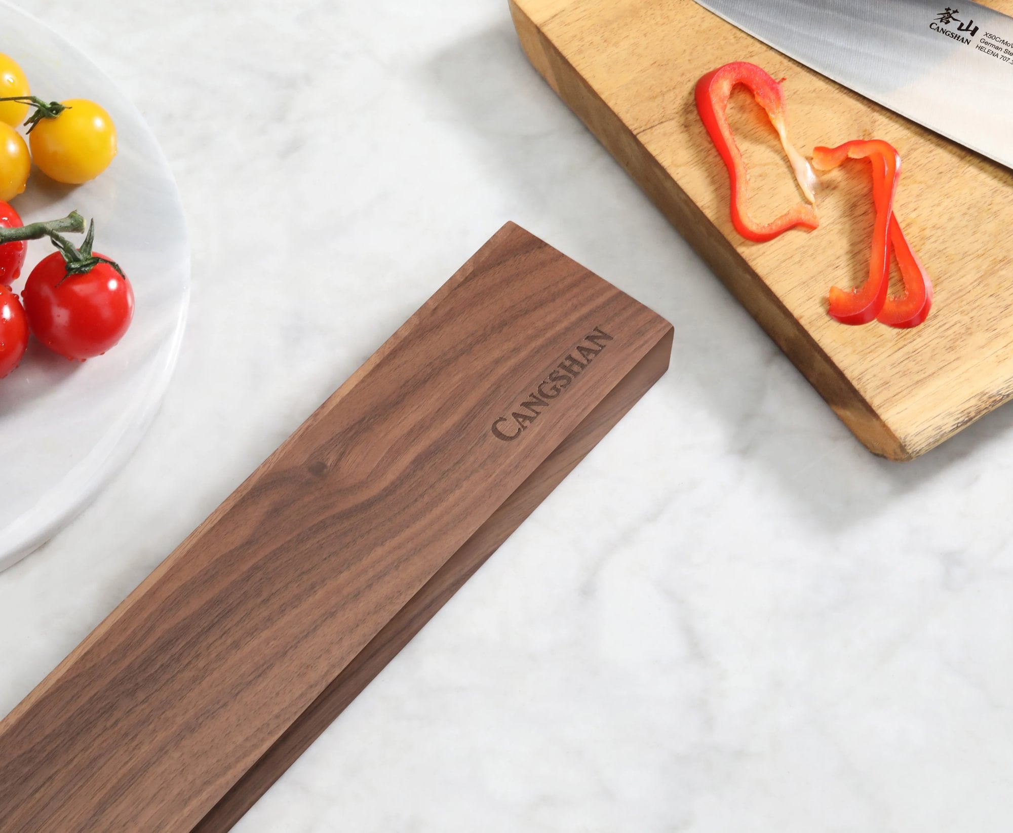 18-Inch Magnetic Knife Bar, Walnut, 10300954