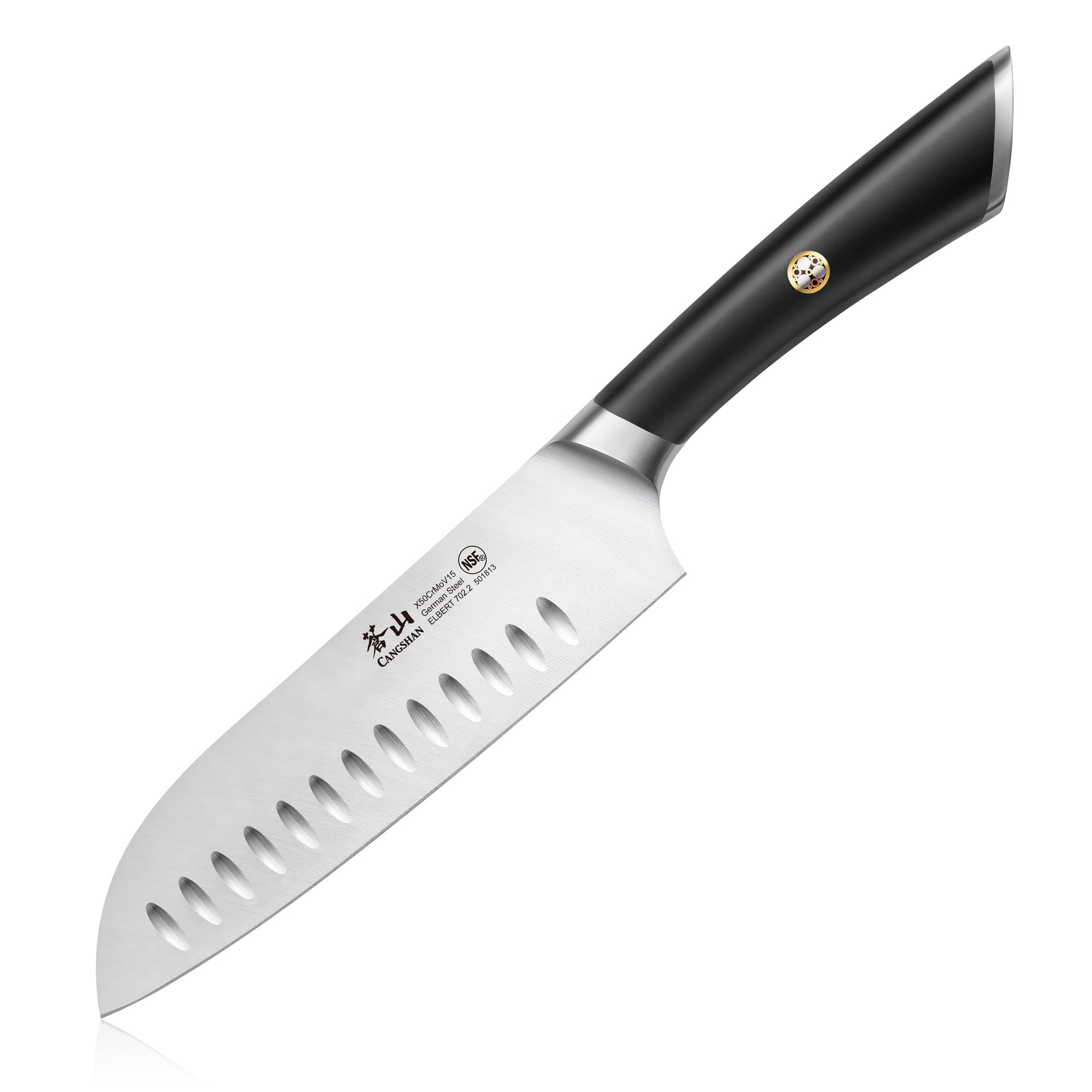 Cangshan L Series 1026894 German Steel Forged 7 Santoku Knife