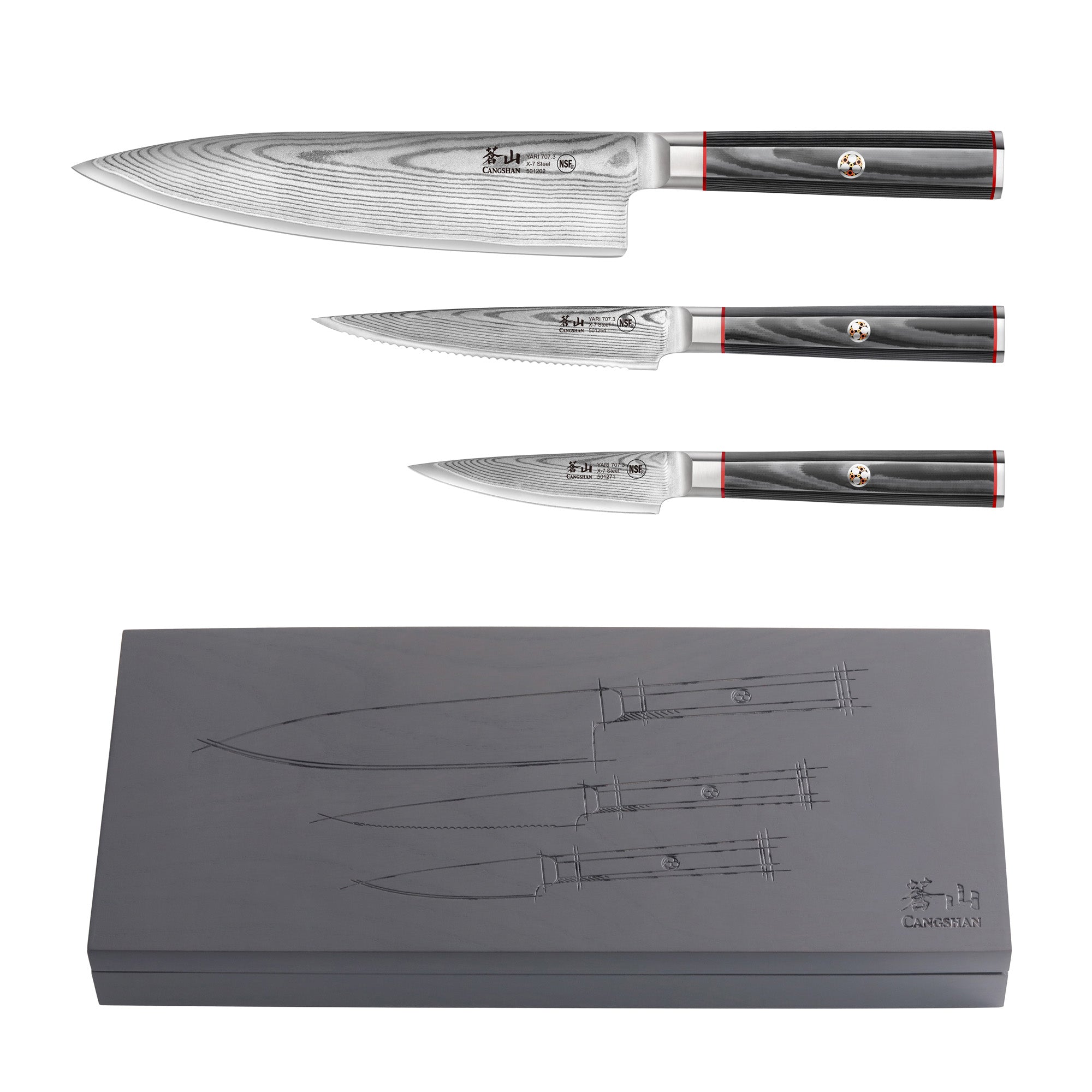 Professional Chef Knife Sets  Meat Cutting Knives - Fusion Layers