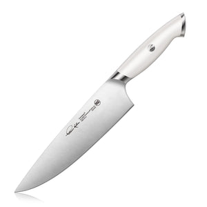 
                  
                    Load image into Gallery viewer, TKSC 8-Inch Chef&amp;#39;s Knife, Forged Swedish Powder Steel, Thomas Keller Signature Collection, Black
                  
                