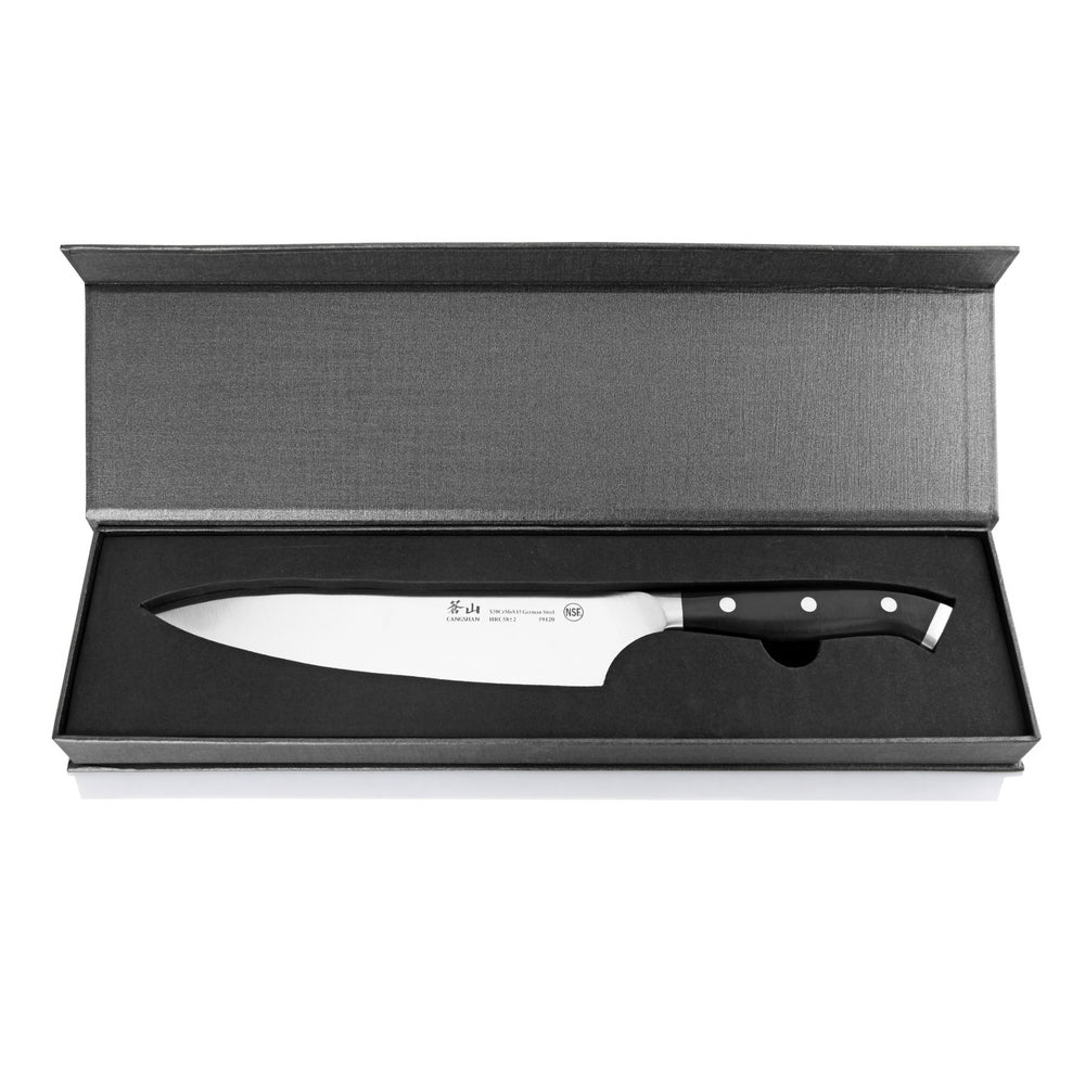 
                  
                    Load image into Gallery viewer, D Series 8-Inch Chef&amp;#39;s Knife, Forged German Steel, 59120
                  
                