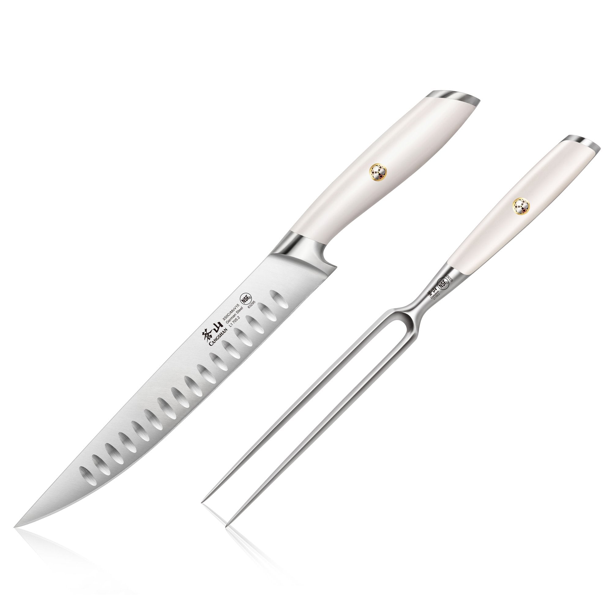 L Series 2-Piece Carving Set, Forged German Steel