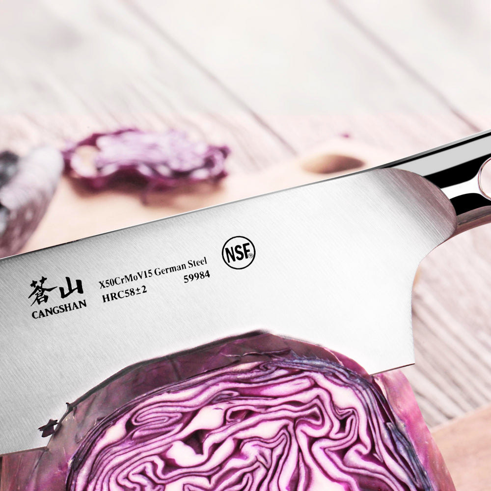 Tiger Nakiri - Japanese Vegetable Cleaver – AD Baby Knives