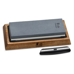 
                  
                    Load image into Gallery viewer, Dual-Sided Whetstone Knife Sharpener 1000/6000 Grit, 503800
                  
                
