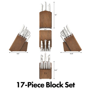 
                  
                    Load image into Gallery viewer, Cangshan HELENA Series German Steel Forged Knife Block Set
                  
                