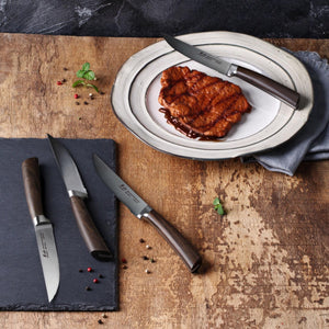 
                  
                    Load image into Gallery viewer, A Series 4-Piece Steak Knife Set, Forged German Steel, 1022292
                  
                