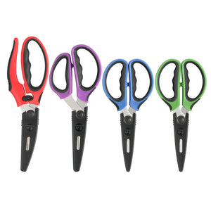 
                  
                    Load image into Gallery viewer, 4-Piece Heavy-Duty Shears Set with Guards, Colorful, 10300538
                  
                