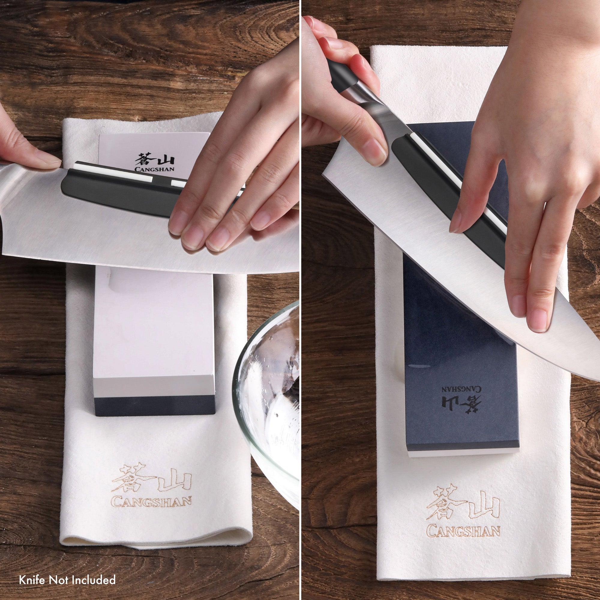 Dual-Sided Whetstone Knife Sharpener 1000/6000 Grit, 503800