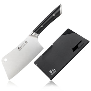 
                  
                    Load image into Gallery viewer, HELENA Series 6-Inch Meat Cleaver, Forged German Steel, Black, 502582
                  
                