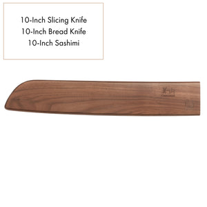 
                  
                    Load image into Gallery viewer, Walnut Magnetic Knife Sheaths, Saya Style Blade Protection
                  
                