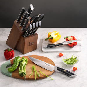 V2 Series 5-Piece Starter Knife Block Set, Forged German Steel, Acacia –  Cangshan Cutlery Company