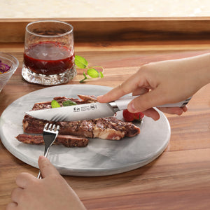 HELENA Series 4-Piece Fine-Edge Steak Knife Set, Forged German Steel –  Cangshan Cutlery Company