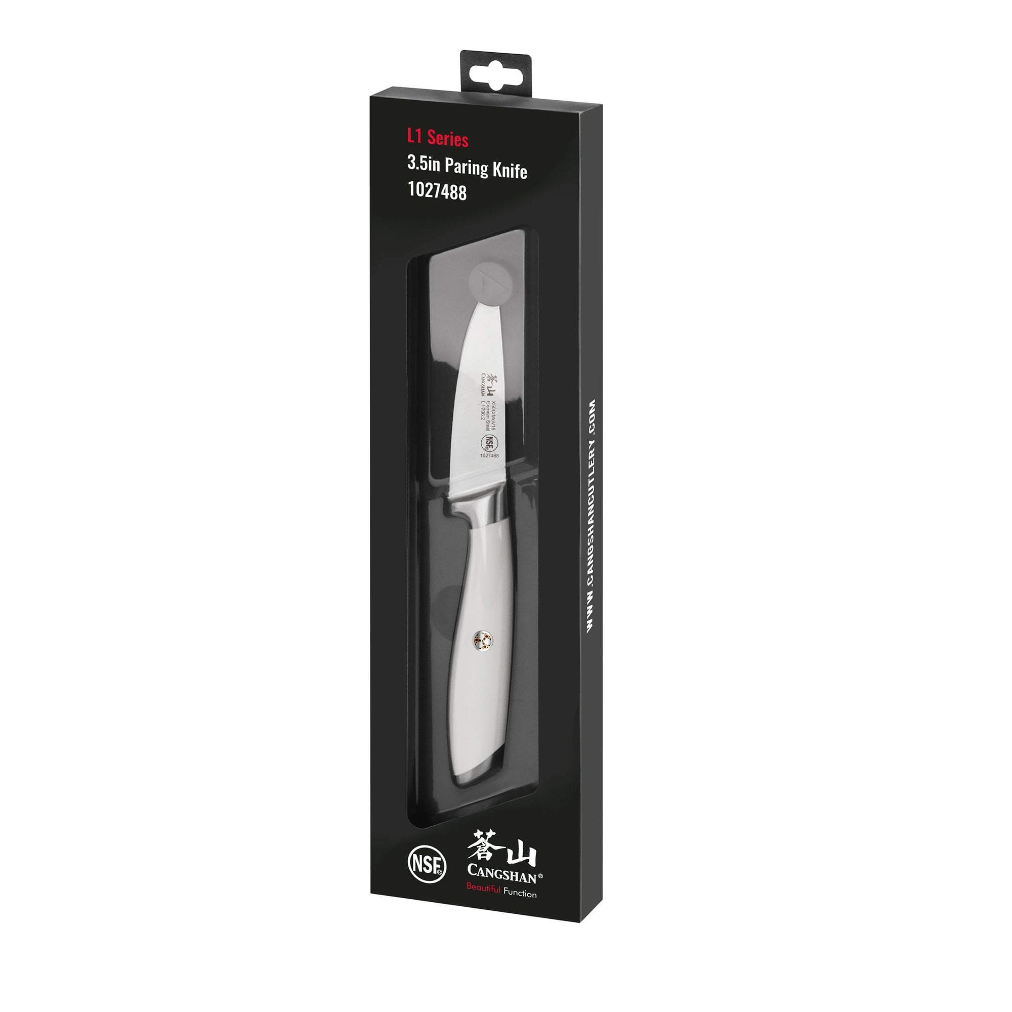 L & L1 Series 3.5-Inch Paring Knife, Forged German Steel