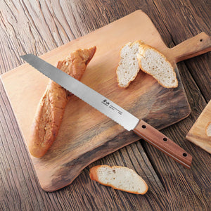 
                  
                    Load image into Gallery viewer, W Series 10.25-Inch Bread Knife, German Steel, 60102
                  
                