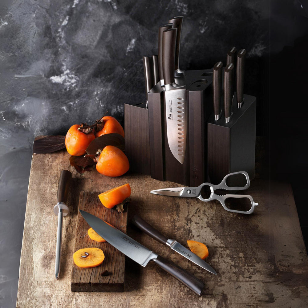 V2 Series 5-Piece Starter Knife Block Set, Forged German Steel, Acacia –  Cangshan Cutlery Company
