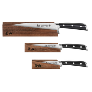 Cangshan Yari 3-Piece Starter Knife Set, Ash Box