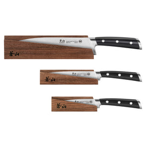 
                  
                    Load image into Gallery viewer, TS Series 3-Piece Starter Knife Set with Ash Wood Sheaths, Forged Swedish 14C28N Steel, 1020854
                  
                