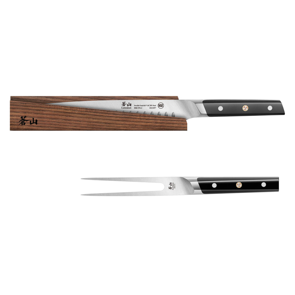 Cangshan  TC Series 2 Piece Carving Knife Set with Sheath Set