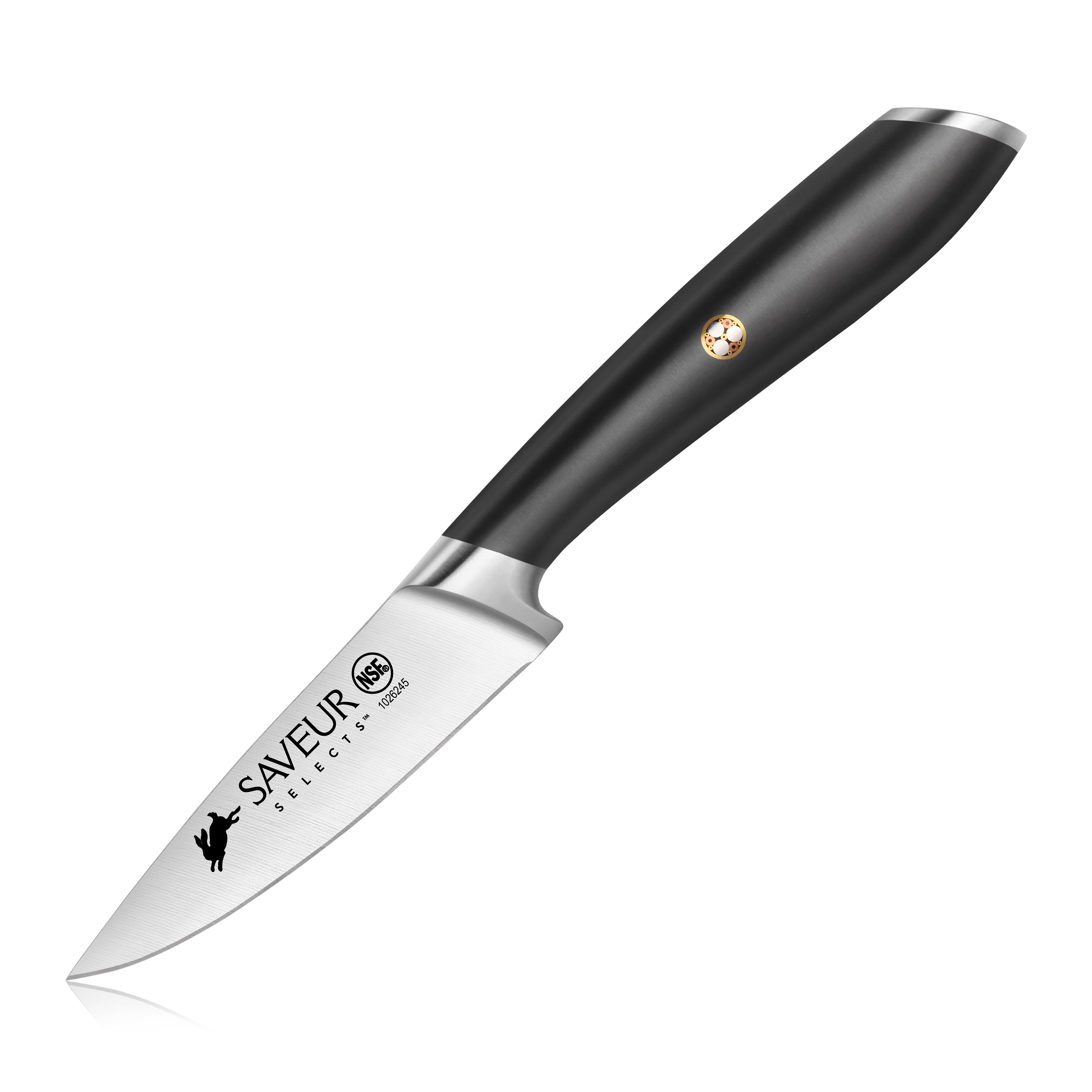 HONJO-MULLER Paring Knife 3.5 Inch - Ultra Sharp Kitchen Knife made from  German Stainless Steel | Professional Small Knife for Cutting, Slicing, and