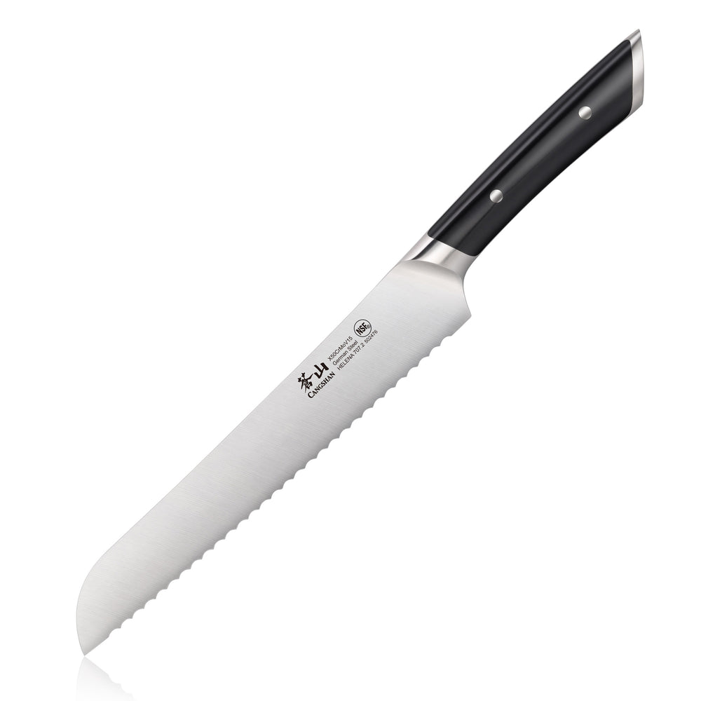 
                  
                    Load image into Gallery viewer, Cangshan HELENA Series German Steel Forged 8&amp;quot; Bread Knife
                  
                
