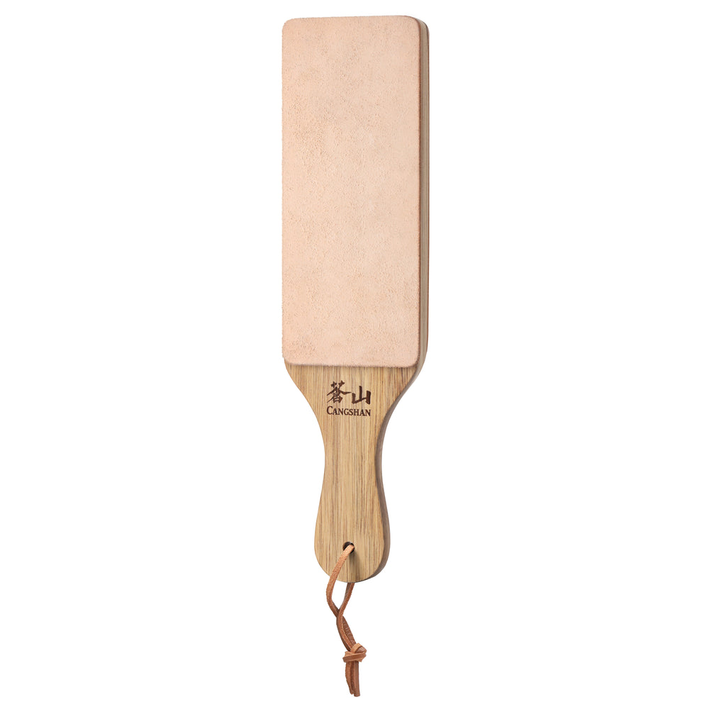 
                  
                    Load image into Gallery viewer, Cangshan 1026627 2-Sided Leather Paddle Strop
                  
                