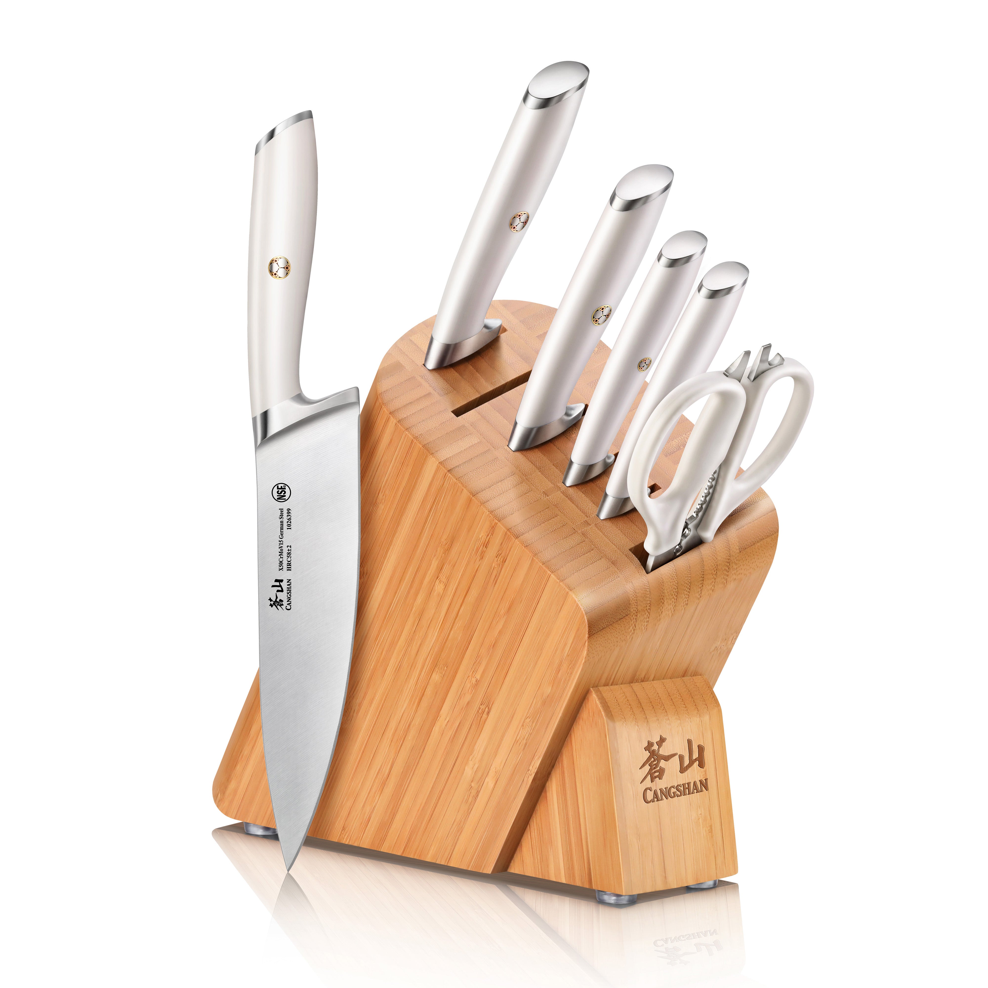 L & L1 Series 17-Piece Knife Set, Forged German Steel – Cangshan Cutlery  Company