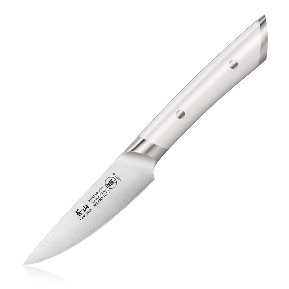 
                  
                    Load image into Gallery viewer, HELENA Series 3.5-Inch Paring Knife, Forged German Steel
                  
                