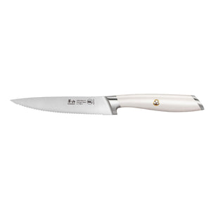 L Series 6-Inch Chef's Knife, Forged German Steel, Black, 1027358