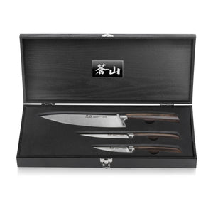 
                  
                    Load image into Gallery viewer, Cangshan A Series 61901 Swedish Steel Forged 3-Piece Starter Knife Set
                  
                