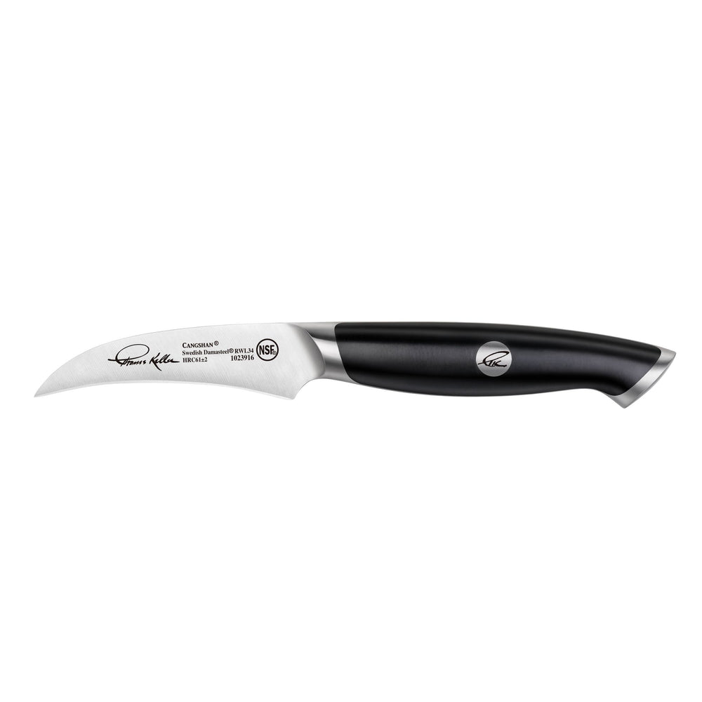 A SMALL PEELING KITCHEN KNIFE 80 16 K110 ZEBRANO PABIS KNIVES