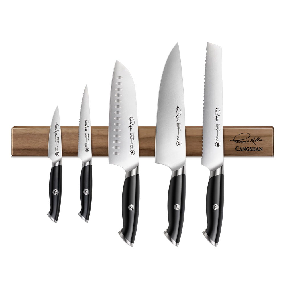 Cangshan SHARK Series 1026818 4-Stage Knife Sharpener, Red