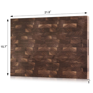 
                  
                    Load image into Gallery viewer, TKSC Walnut End-Grain Cutting Board, 16x22x2.0&amp;quot;, Thomas Keller Signature Collection, Crafted in USA, 1022360
                  
                