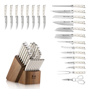 
                  
                    Load image into Gallery viewer, Cangshan S1 Series 1026047 German Steel Forged 23-Piece Knife Block Set
                  
                