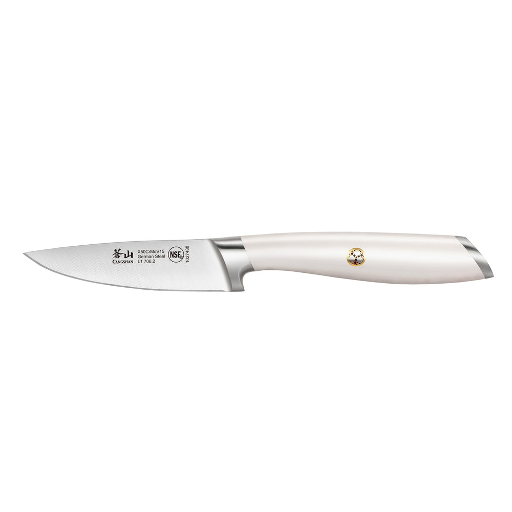 
                  
                    Load image into Gallery viewer, L1 Series 3.5-Inch Paring Knife, Forged German Steel, 1027488
                  
                