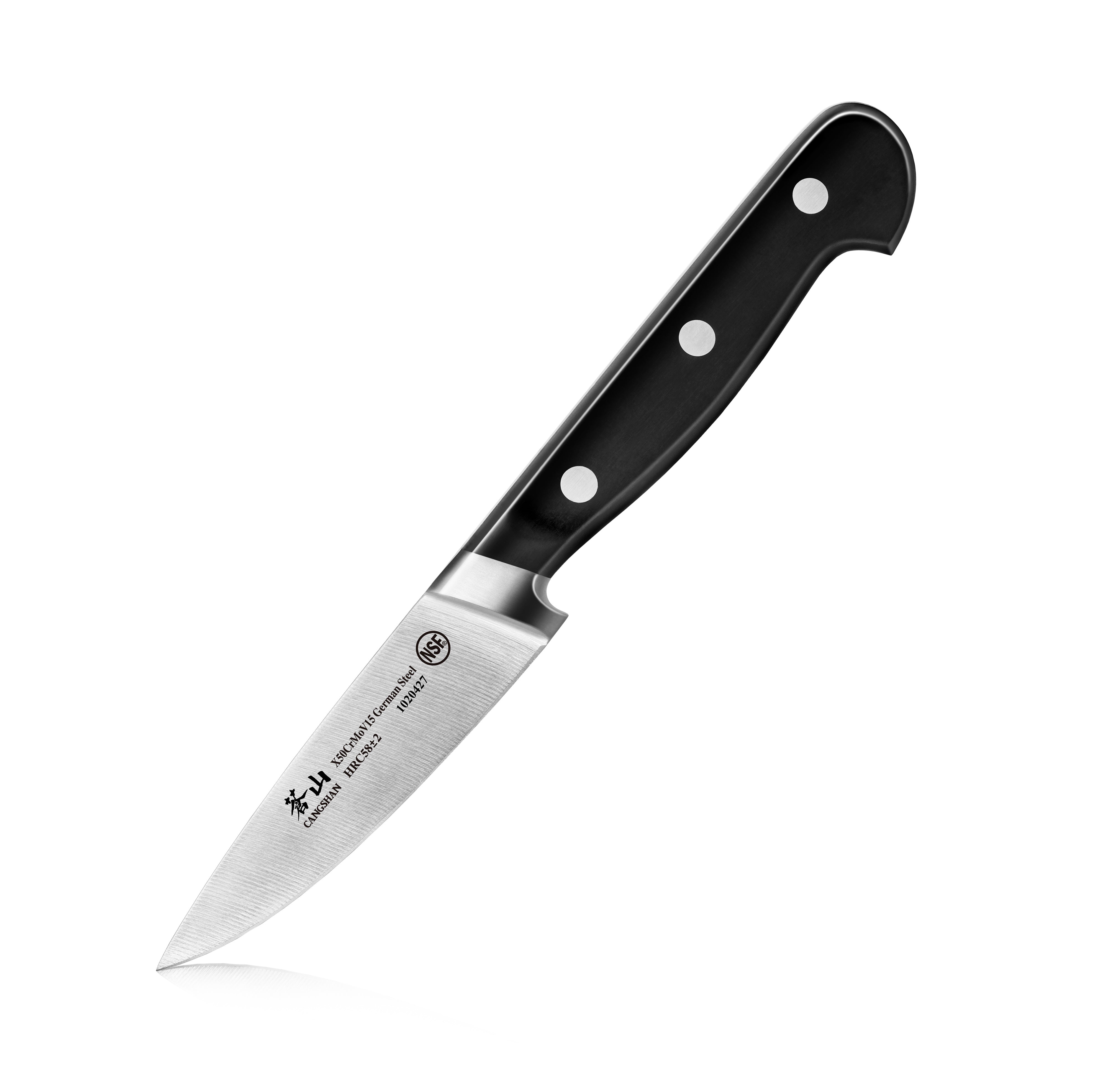 V2 Series 3.5-Inch Paring Knife, Forged German Steel, 1020427 – Cangshan  Cutlery Company