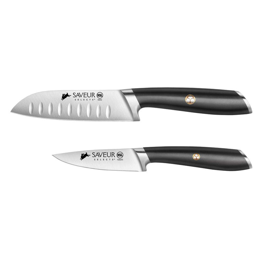 Cool Hand 8 Chef Knife, Kitchen Knives, 7 Santoku Knife, 5 Steak Knife,  3.5'' Paring Knife for you to choose, German 1.4116 Steel, with Black G10