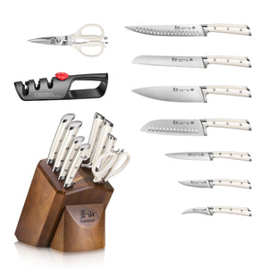 L Series 10-Piece Knife Block Set, Forged German Steel, Black, 1027440 –  Cangshan Cutlery Company